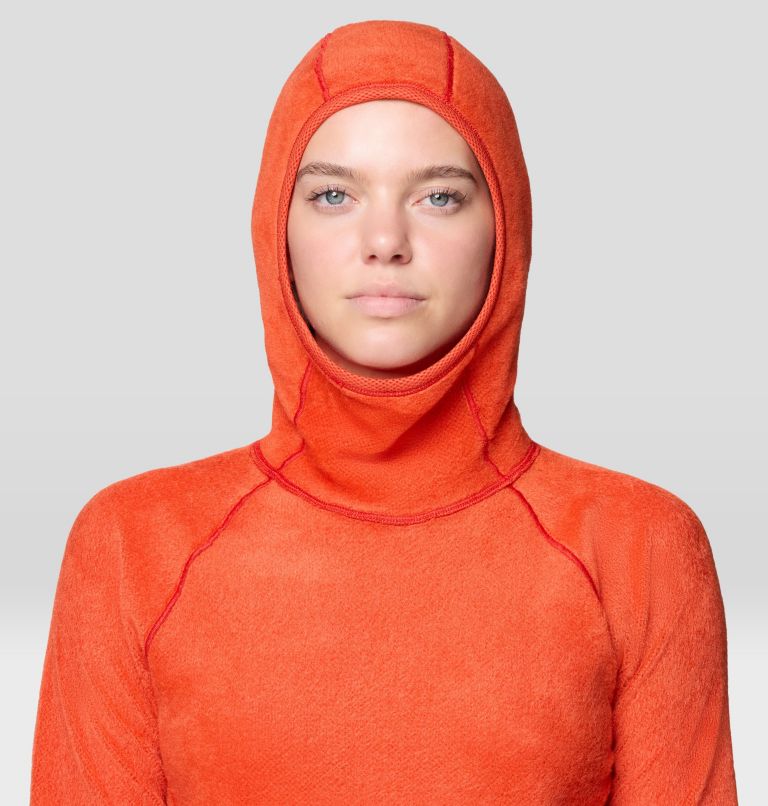 Women's Airmesh Long Sleeve Hoody, Color: Aspect, image 10