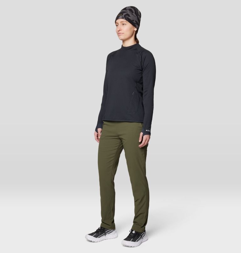 Women's Airmesh Long Sleeve, Color: Dark Storm, image 2