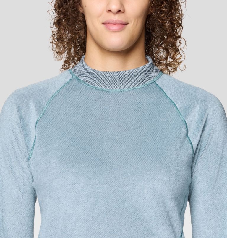 Women's Airmesh Long Sleeve, Color: Ice Shadow, image 8