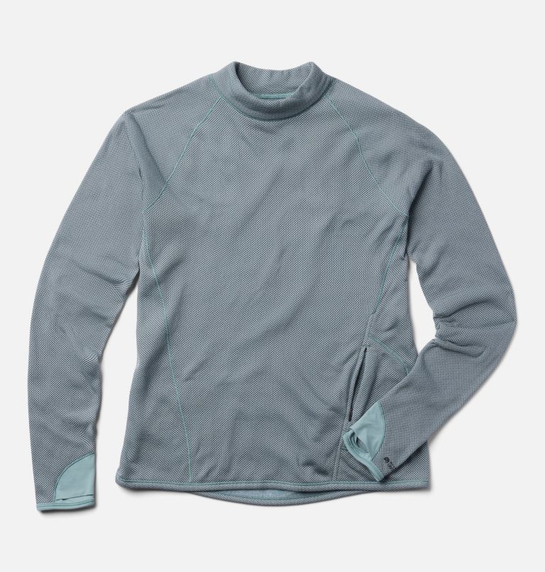 Women's Airmesh Long Sleeve, Color: Ice Shadow, image 2