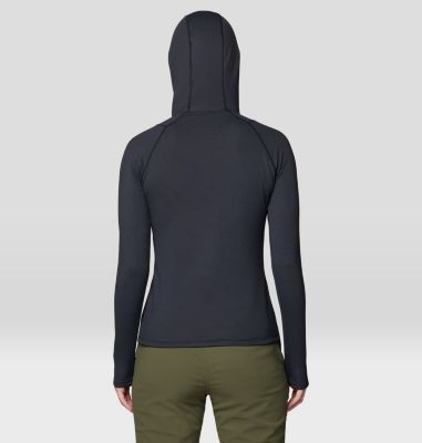 Women's Crater Lake Heavyweight Half Zip Hoody, Color: Black, image 16