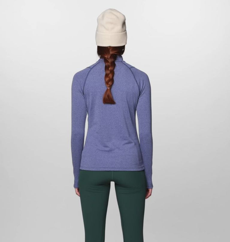 Women's Crater Lake Heavyweight Half Zip, Color: Lapis Dusk, Avid