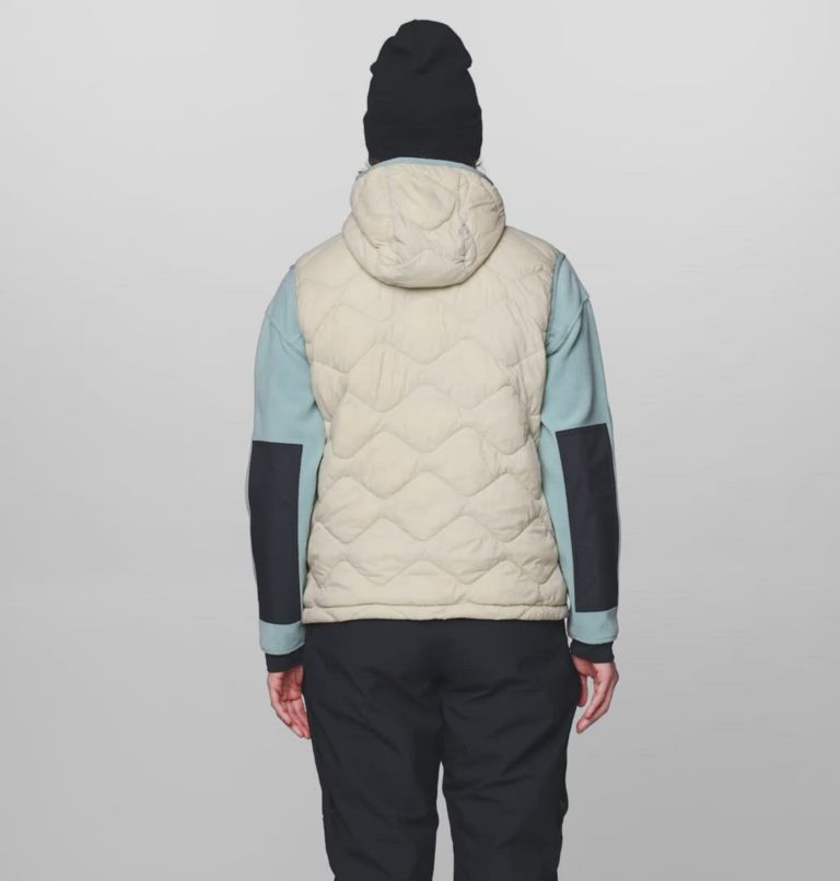 Women's Seek Out Snap Neck Vest, Color: Fossil