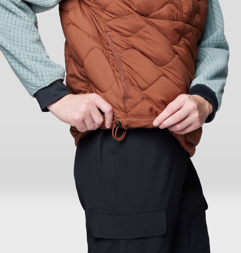 Women's Seek Out Snap Neck Vest, Color: Cocoa Brown, image 6