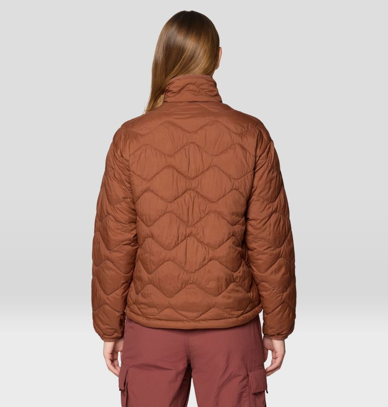 Women's Seek Out Snap Neck Pullover, Color: Cocoa Brown, image 2