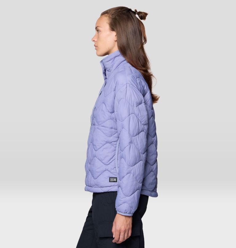 Women's Seek Out Snap Neck Pullover, Color: Avid, image 3