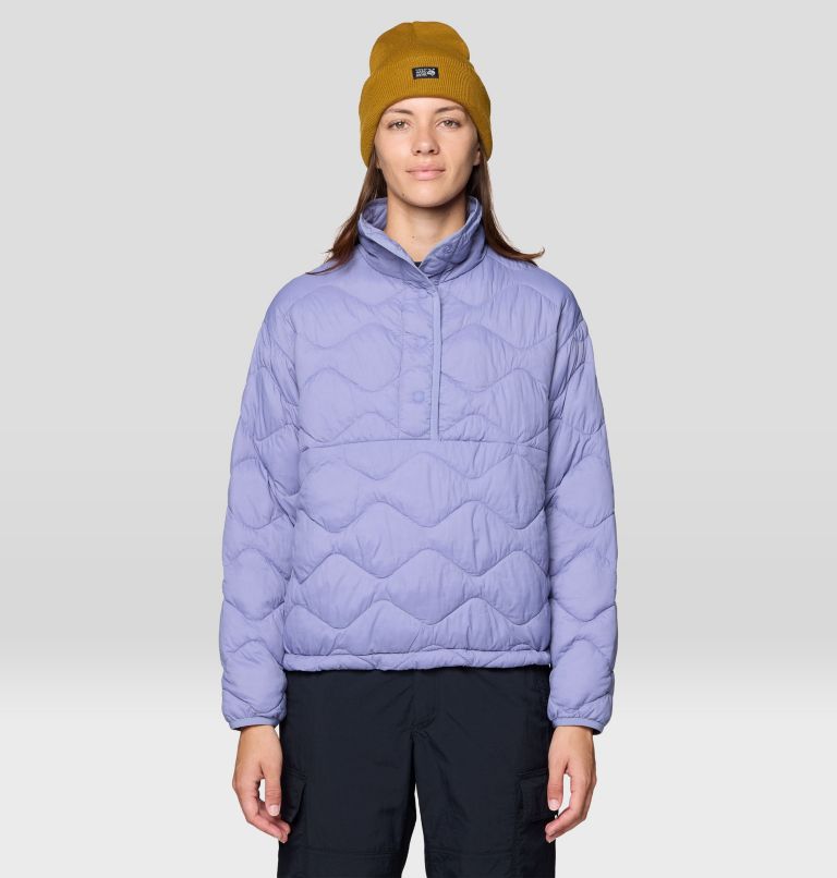 Women's Seek Out Snap Neck Pullover, Color: Avid, image 4