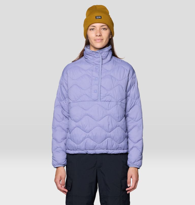 Women's Seek Out Snap Neck Pullover, Color: Avid, image 1