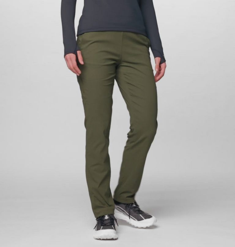 Women's Dynama Lined Pant, Color: Dark Pine