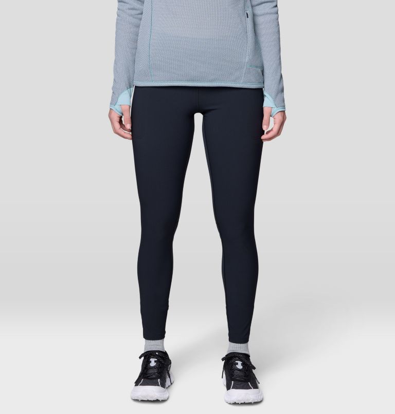 Women's TrailTracker Hybrid Tight, Color: Black, image 1