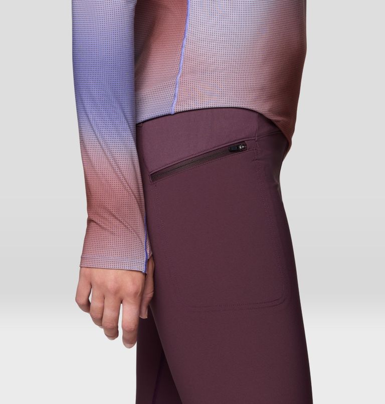 Women's TrailTracker Hybrid Tight, Color: Blackberry, image 8