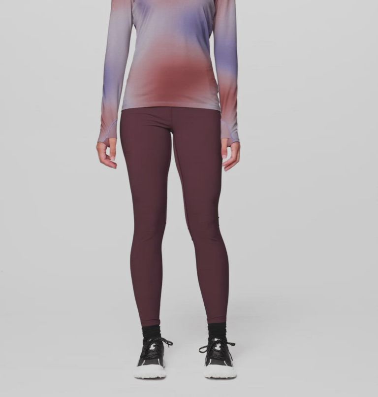 Women's TrailTracker Hybrid Tight, Color: Blackberry