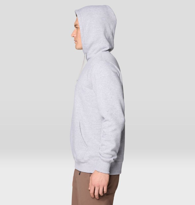 Chandail à capuchon avec logo au centre MHW, Color: Hardwear Grey Heather, image 3