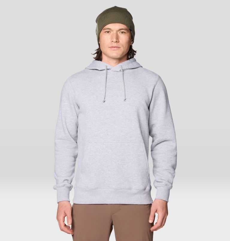 Chandail à capuchon avec logo au centre MHW, Color: Hardwear Grey Heather, image 1