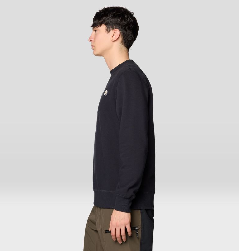Men's MHW Box Logo Crew, Color: Black, image 3