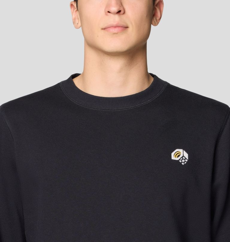 Men's MHW Box Logo Crew, Color: Black, image 4