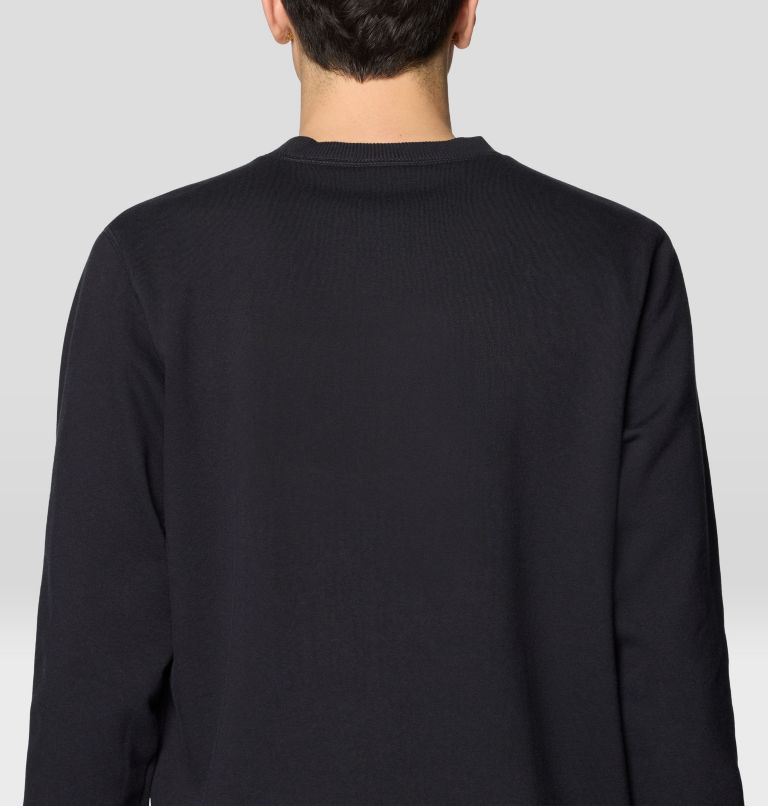 Men's MHW Box Logo Crew, Color: Black, image 6