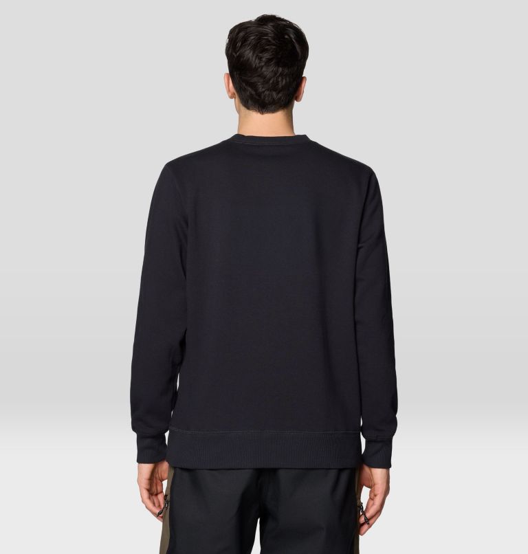 Men's MHW Box Logo Crew, Color: Black, image 2