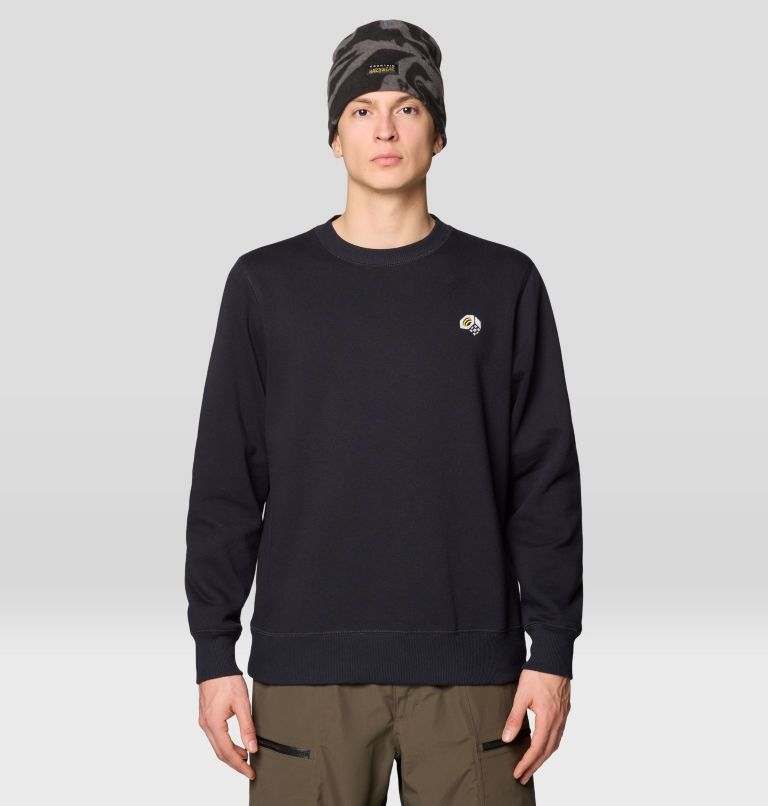 Men's MHW Box Logo Crew, Color: Black, image 1