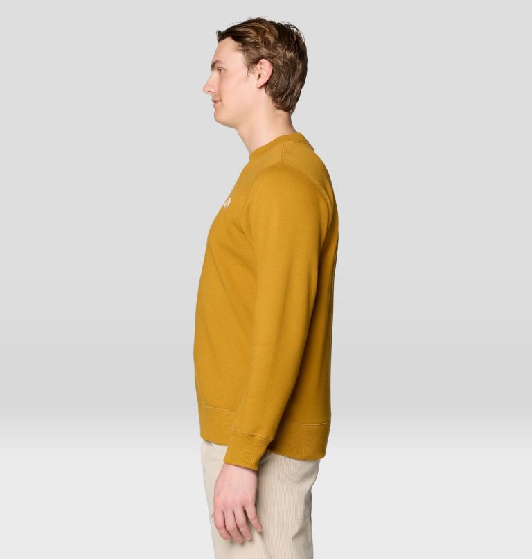 Men's MHW Box Logo Crew, Color: Underbrush, image 3