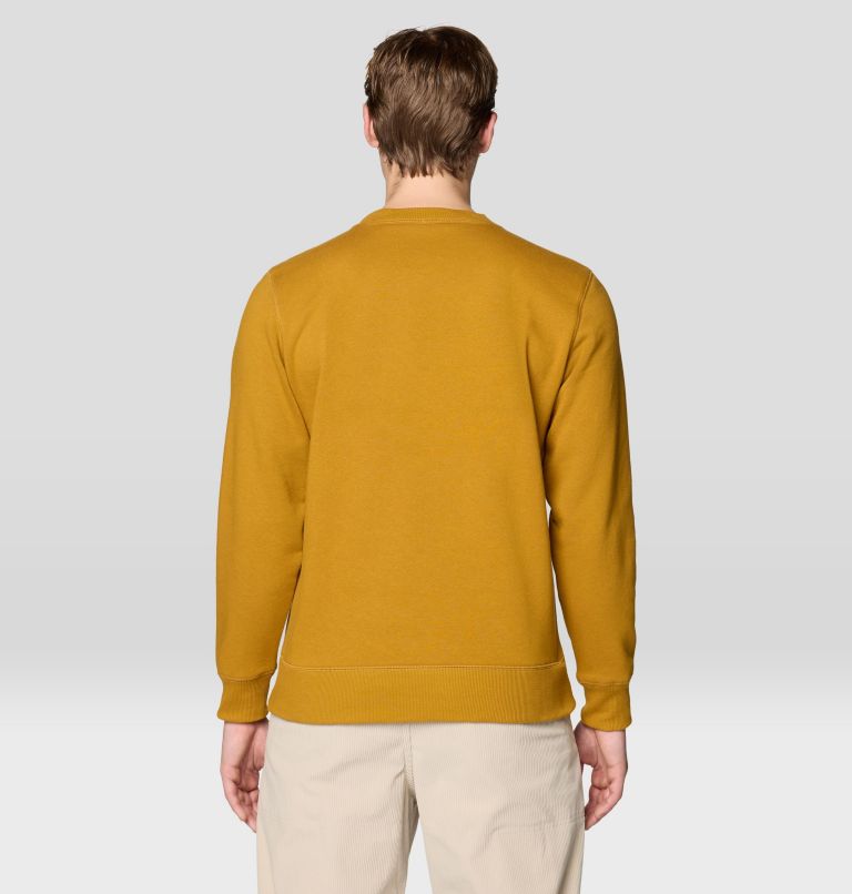 Men's MHW Box Logo Crew, Color: Underbrush, image 2