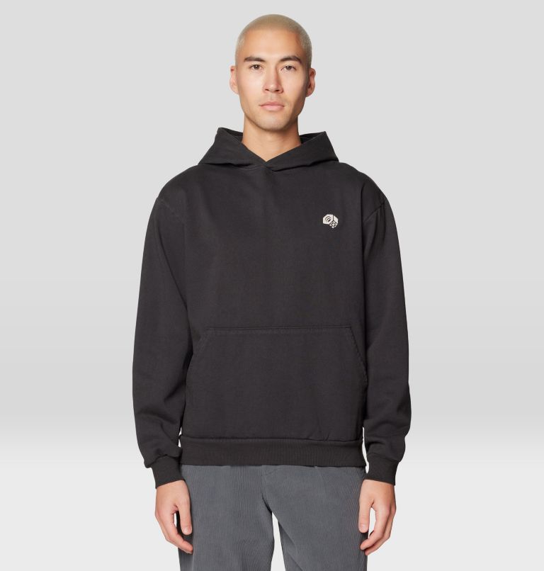 Men's Collab Graphic Hoody, Color: Stealth Grey, image 1