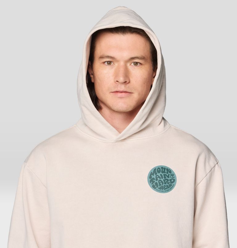 Men's Collab Graphic Hoody, Color: Fossil, image 4