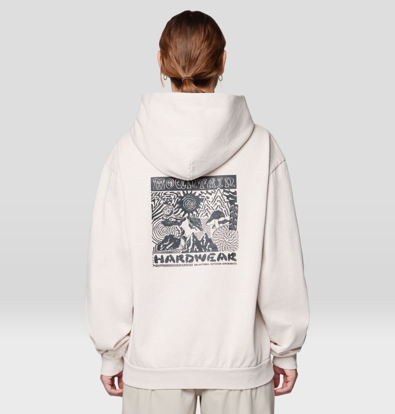 Men's Collab Graphic Hoody, Color: Fossil, image 7
