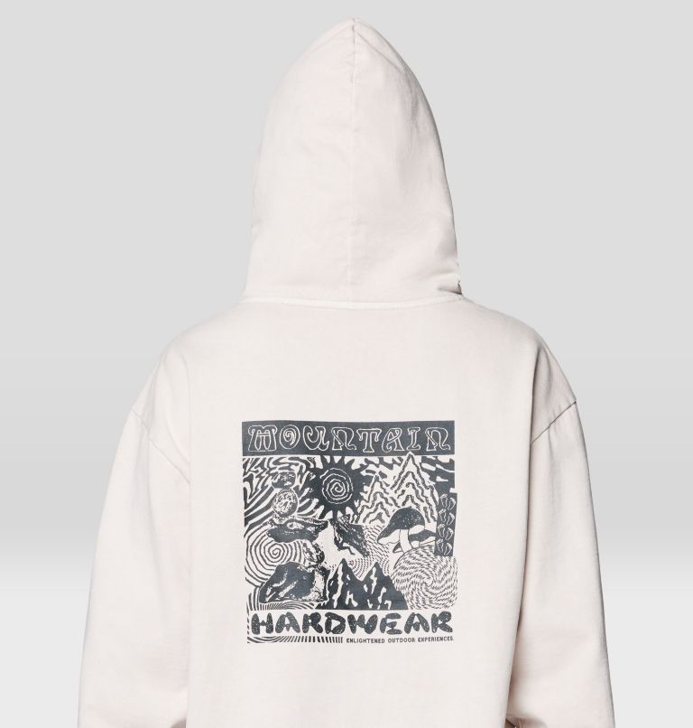 Men's Collab Graphic Hoody, Color: Fossil, image 9