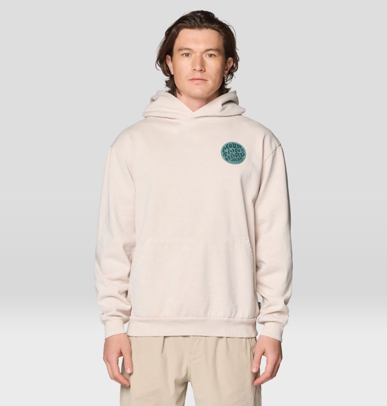 Men's Collab Graphic Hoody, Color: Fossil, image 1