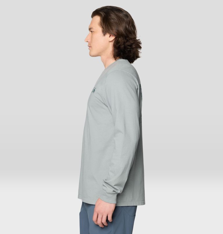 Men's MHW Big Mountain Long Sleeve, Color: Wet Stone, image 3