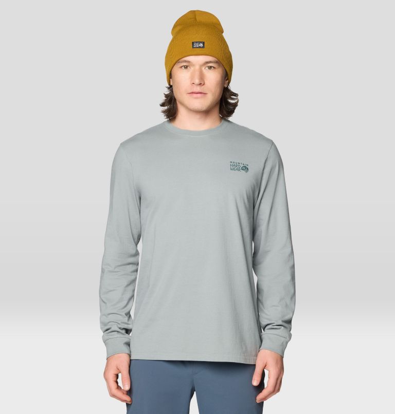 Men's MHW Big Mountain Long Sleeve, Color: Wet Stone, image 1