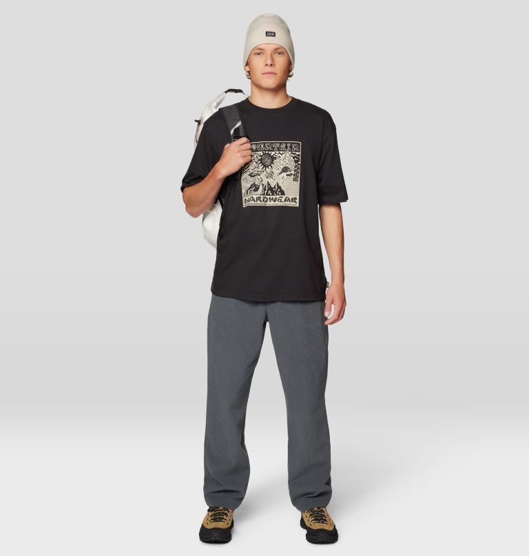 Men's Collab Graphic Short Sleeve, Color: Stealth Grey, image 2