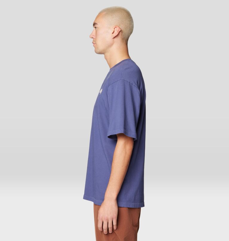 Men's Collab Graphic Short Sleeve, Color: Lapis Dusk, image 3