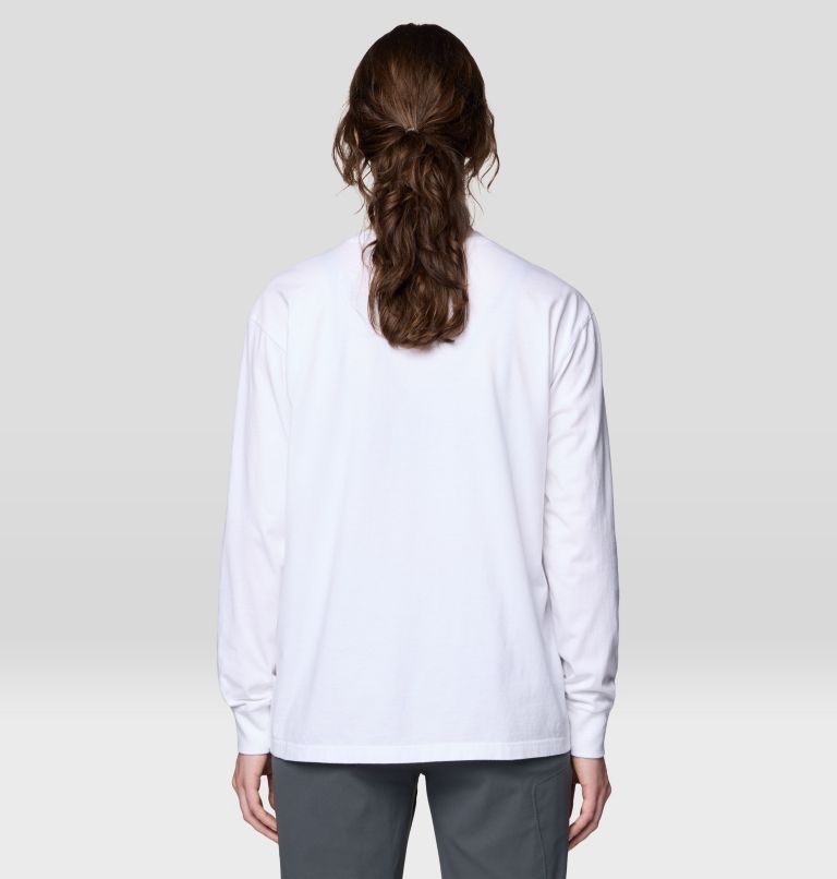 Women's MHW Logo Boxy Long sleeve, Color: White, image 2