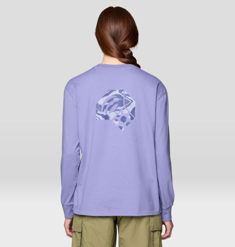 Women's MHW Logo Boxy Long sleeve, Color: Avid, image 2