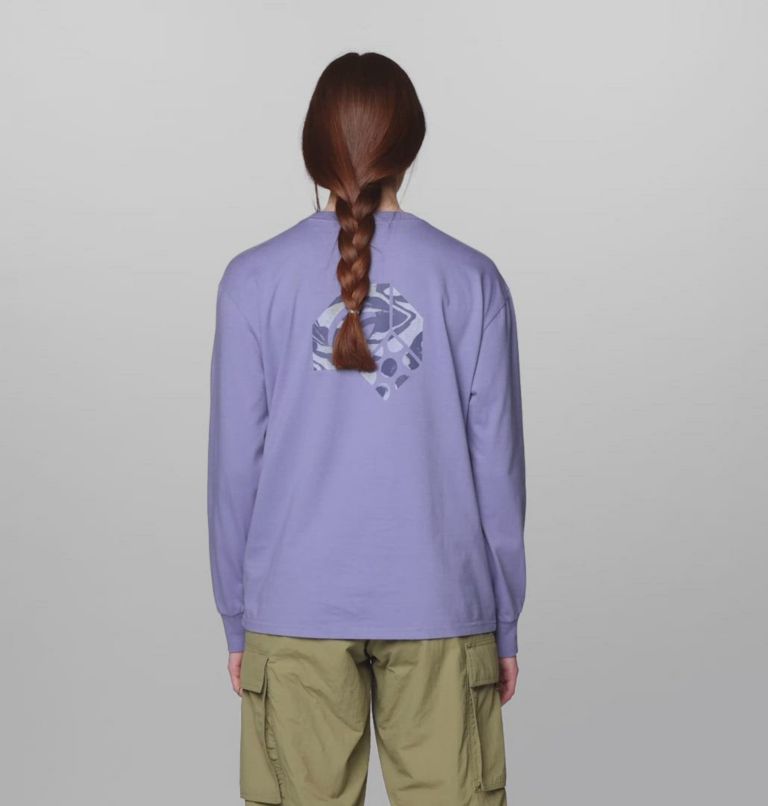 Women's MHW Logo Boxy Long sleeve, Color: Avid