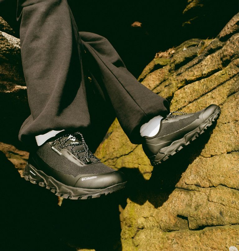Men's Trans Trail Waterproof Sneaker, Color: Black, image 10