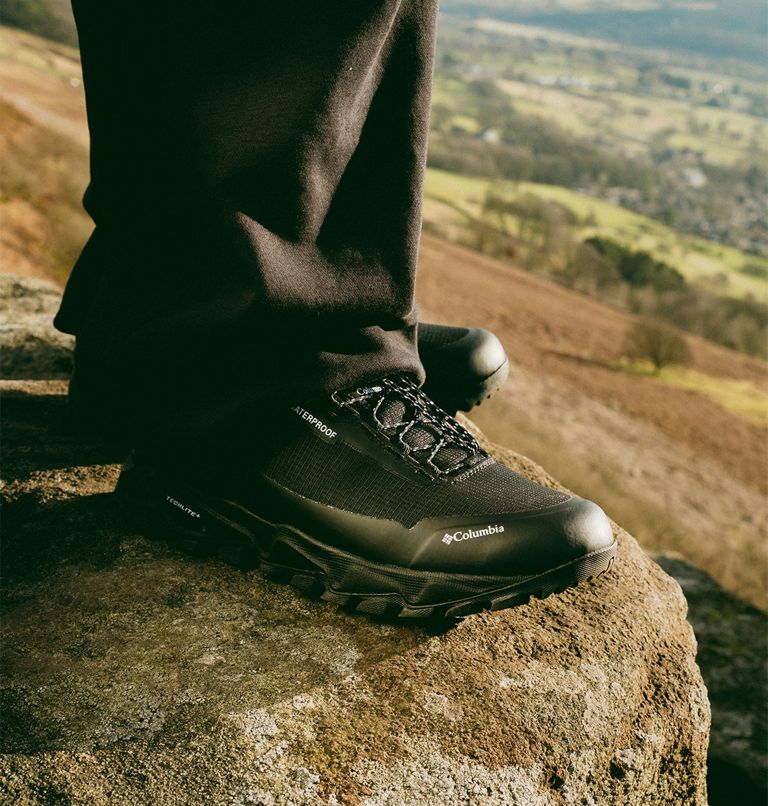 Men's Trans Trail Waterproof Sneaker, Color: Black, image 12