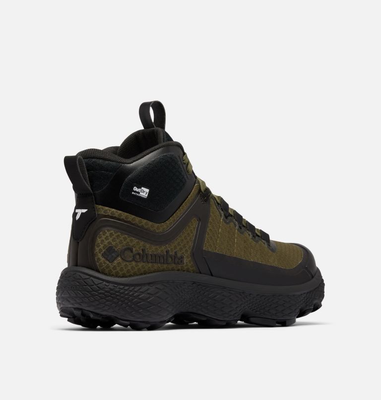 Men's Escape Thrive Titanium OutDry Mid Shoe, Color: Nori, Black, image 9