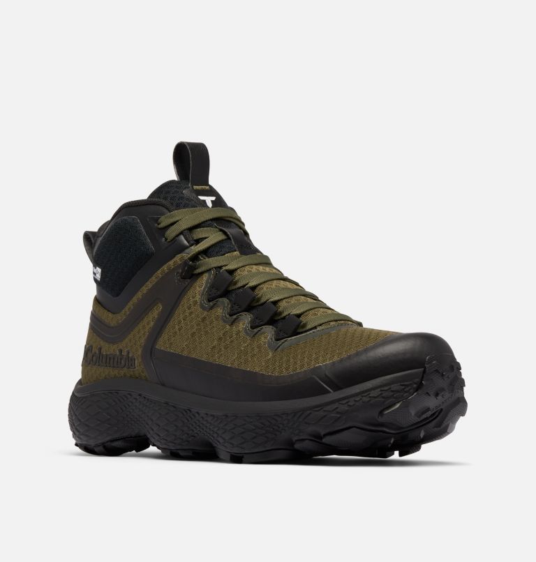 Men's Escape Thrive Titanium OutDry Mid Shoe, Color: Nori, Black, image 3