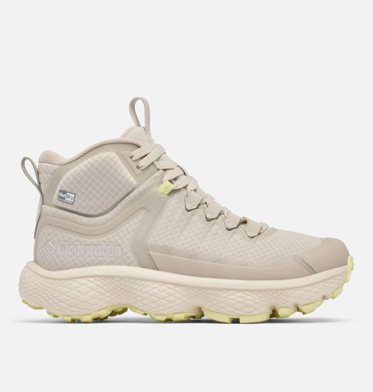 Women's Escape Thrive Titanium OutDry Mid Shoe, Color: Cloud Grey, Citron Haze, image 1
