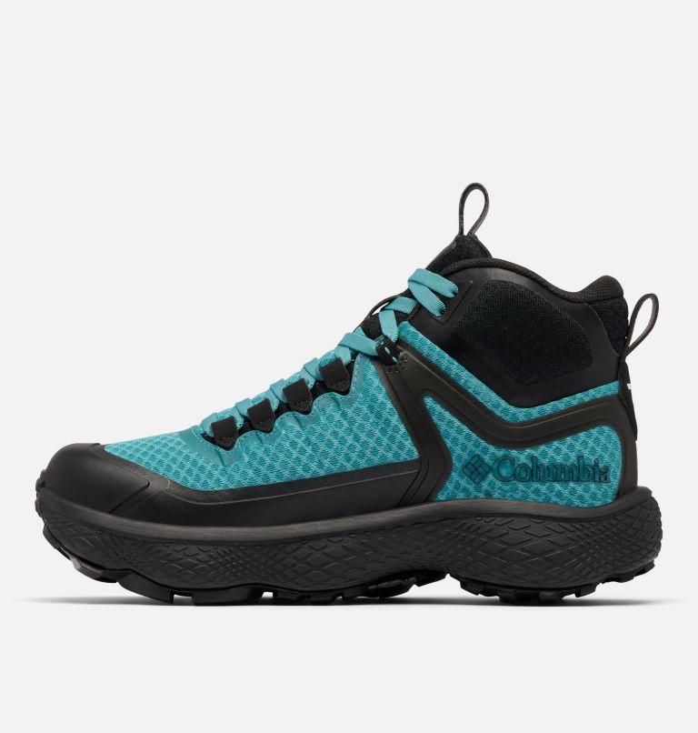 Women's Escape Thrive Titanium OutDry Mid Shoe, Color: Teal, Black, image 5