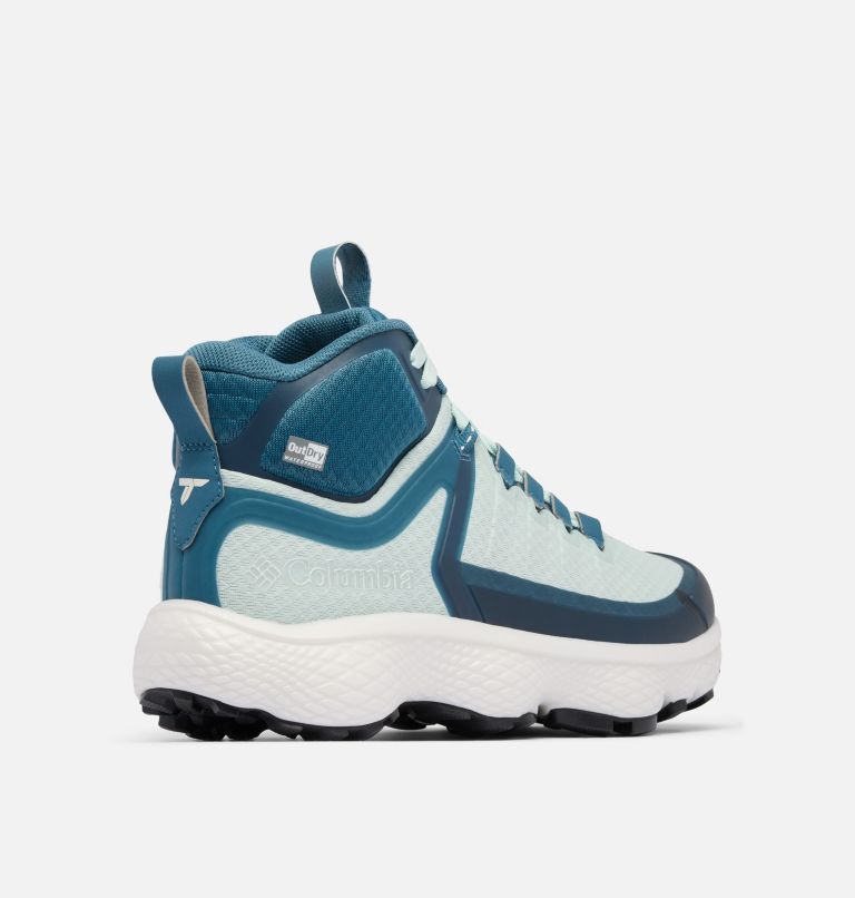 Women's Escape Thrive Titanium OutDry Mid Shoe, Color: Skylight, Blue Heron, image 9
