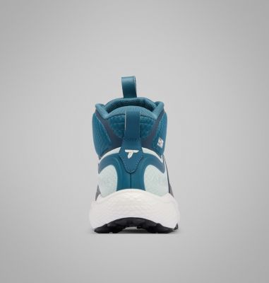 Women's Escape Thrive Titanium OutDry Mid Shoe, Color: Skylight, Blue Heron, image 2