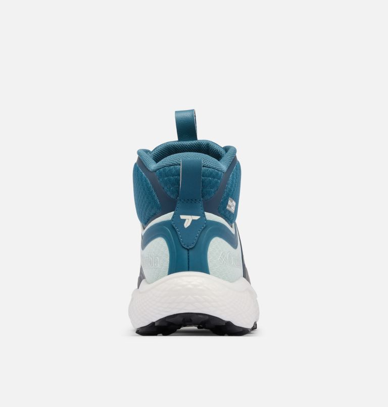 Women's Escape Thrive Titanium OutDry Mid Shoe, Color: Skylight, Blue Heron, image 2