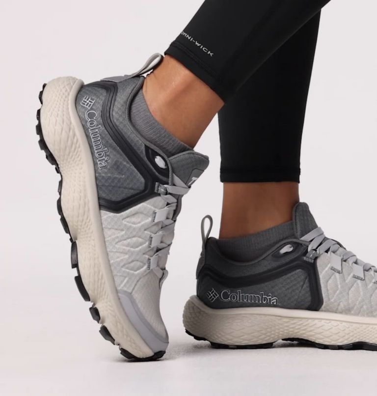 Escape Thrive Titanium Wanderschuhe für Frauen, Color: Grey Ice, White