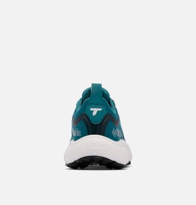 Women's Escape Thrive Titanium Trail Running Shoe, Color: Teal, White, image 2