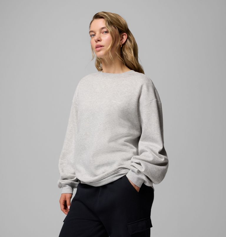 Women's Aldermore Crew Shirt, Color: Columbia Grey Heather, image 4