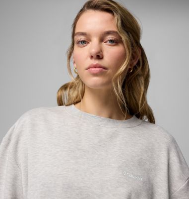 Columbia Aldermore Crew Maglia di Tuta, Nero, XS Donna